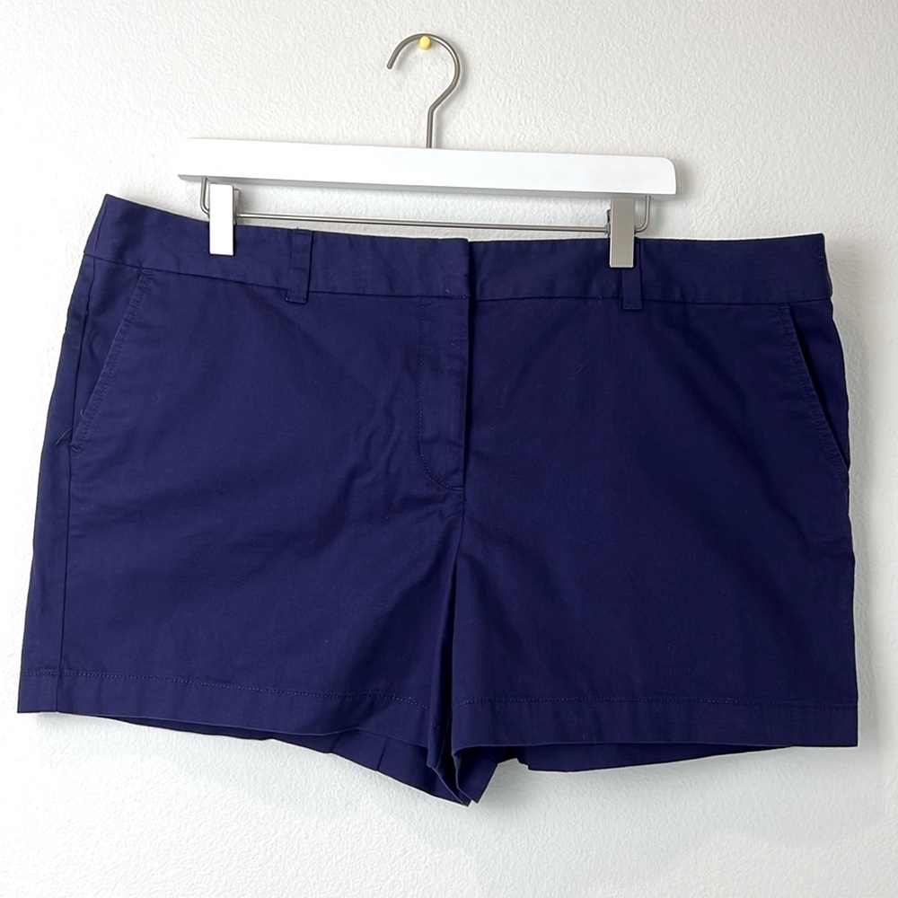 NEW Loft Purple Cotton Shorts